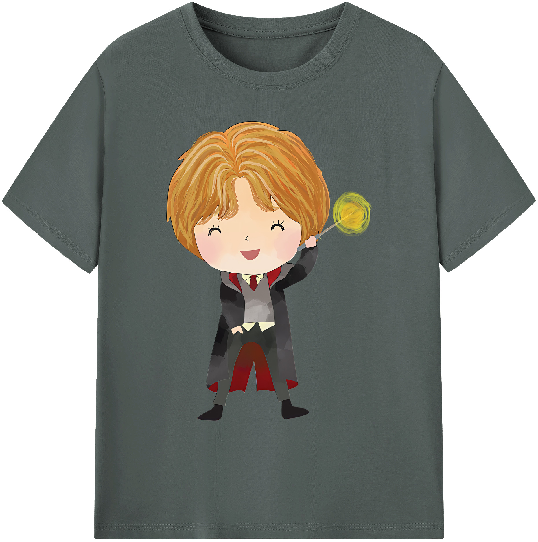 （画像用） Harry Potter ハリー・ポッターシリーズ 綿100％ メンズ半袖Tシャツ｜肌触りやわらか＆通気性